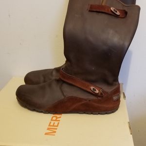 Merrell, 10 USA, Cinnamon Cannell, Haven Autum Waterproof Boots